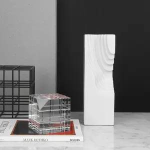 Ornamento da tavolo per interni moderni cubo di Rubik artigianato in marmo accessori per la decorazione della casa decorazioni da tavolo per l'home office
