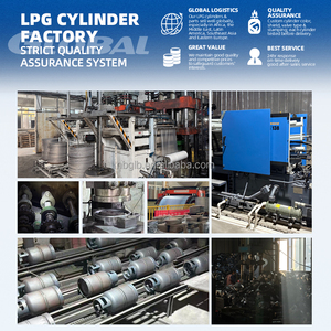 Cilindro de Gás GLP de Baixa Pressão em Aço para América do Sul 12KG/12.5KG/26.2L/26.5L e 10KG/21.6L com Válvula de Latão - Product Image 2