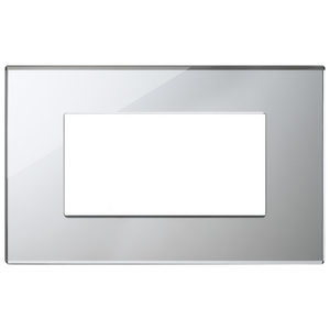 Ice Silver Plate Wall <b>Switch</b> 18 In 14.1 Cm Length 3.9 Cm Height Modern Design - Product Image 1