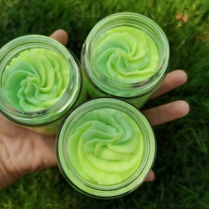 Kavanoz konteyner çırpılmış mağaza ambalaj Private Label toptan organik Vegan kapları Butters gökkuşağı kremi vücut yağı - Product Image 6