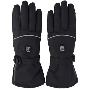 waterproof and warm cheap ski sport heating gloves ski men winter warm high quality