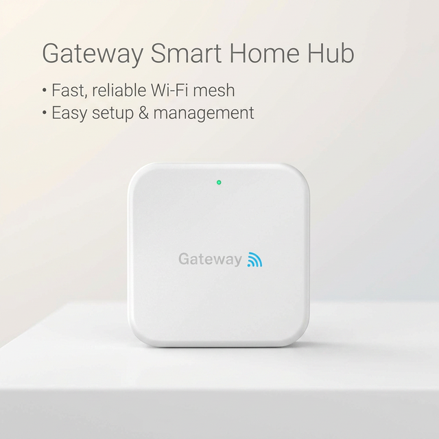 For EY-G2/G3/G3P/G4 for Gateway Hub with Cloud for Smart Door Lock Card Unlock and Wood Door