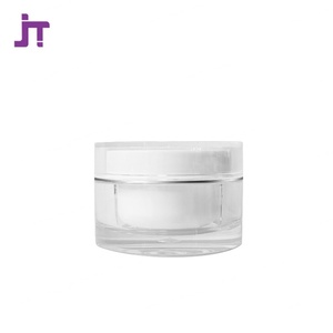 Envase de Lujo de Doble Pared Transparente de 1oz 10g 15g 30g 50g, Tarro de Plástico Acrílico para Cosméticos, Polvo, Crema, con Tapa - Product Image 6