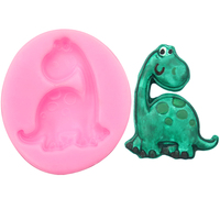 XGY-121 Silicone Chocolat Moule DIY Fondant Gâteau Bonbons Moule Gâteau Outils par Dinosaure Sucre Moules Gâteau Outils Silicone Bac À Glace