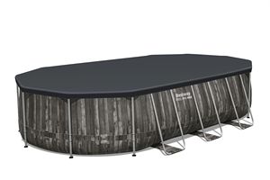 <span class=keywords><strong>Piscine</strong></span> hors sol ovale Bestway 5611SE avec structure en acier, 6,10 m x 3,66 m x 1,22 m - Product Image 3