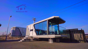 Panel sándwich de acero de cápsula moderna contemporánea impermeable para apartamento, Villa, oficina, tienda, baño, caja de manzana, turista al aire libre - Product Image 5