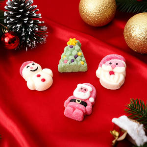 Set di Marshmallow Natalizi in 4 Design per Vendita all'Ingrosso, Forme Festive Personalizzate, Marshmallow Soffici, Dolcetti Festivi - Product Image 1