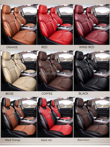 Coprisedili auto personalizzati per Subaru Crosstrek <span class=keywords><strong>impreza</strong></span> Forester Outback 2009-2024set completo in pelle impermeabile protezione sedile auto - Product Image 6