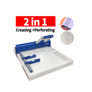 A4/A3対応 筋入れ・ミシン目加工機 2-in-1 紙折り目付け・ミシン目加工機 - Product Image 1