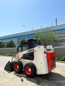 HONEST 61.2HP Pequeño neumático rentable Mini Skid Steer Loader Bucket Función de nivelación automática para la venta - Product Image 3