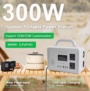 Générateur Solaire Portable 120W 12.8V 15Ah 192Wh pour Extérieur, Station d'Énergie MPPT LiFePO4 à Onde Sinusoïdale Pure, PD18V, Haut-parleur Bluetooth pour la Maison - Product Image 5