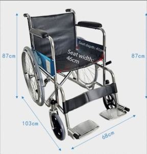Silla con inodoro portátil médica al por mayor, silla de ruedas de metal para transferencia de pacientes mayores, silla elevadora de inodoro - Product Image 2