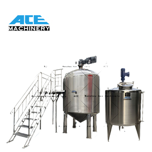 หม้อต้มแบบมีแจ็คเก็ตสแตนเลส รุ่น Ace 500 1000L ราคาโรงงาน พร้อมมอเตอร์กวนผสม วาล์วด้านล่าง และเกียร์ - Product Image 6