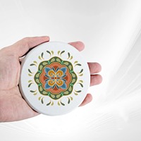CC MAT Sous-verres en pierre de terre de diatomée sans amiante, lot de 6, mignons, écologiques, taille personnalisable, ensemble de tapis et de dessous-de-plat