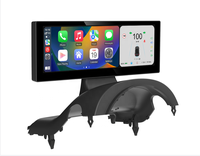 Offres Spéciales 8 pouces écran tactile Android Auto Apple Carplay sans fil pour Tesla modèle 3 Y moniteur avec GPS Navigation compteur de vitesse