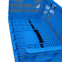Caisse en PP pliable et empilable de style maille recyclable pour la logistique et le stockage efficace des produits