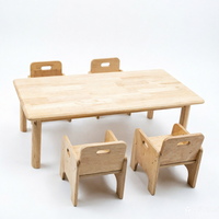 Chaise en bois massif pour bébé, crèche, école maternelle et jardin d'enfants, meubles en bois massif pour enfants, meubles Montessori