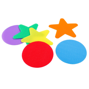 Sınıf oturma halı nokta numarası baskılı kilim daire işaretleyici nokta cırt cırt nokta - Product Image 2