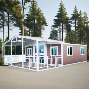 Casa contenedor expandible de 20 pies, uso personal comercial prefabricado, pequeña oficina en casa, escuela, centro comercial, Hotel, Hospital, uso al aire libre - Product Image 1