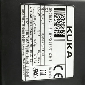 Kukas Motors 1FK7060-5AF71-1YY3-Z+ 1.5KW Lights Out Robot de Repuesto para Fábrica, Fabricación Flexible, Nuevo - Product Image 2