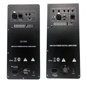 DS-5 350W 600W 500W 2 kanal sınıfı D güç amplifikatörü modülü subwoofer tam aralıklı ses