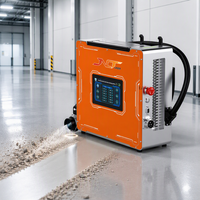 Machine de nettoyage au laser pulsé avec souffleur d'air intégré, pas besoin de compresseur d'air externe, pour l'élimination de la poussière et la protection des lentilles