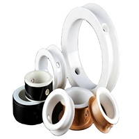 Siège de valve et joint en PTFE Hongwo résistants aux produits chimiques, haute température, usage intensif, renforcés, moulés par injection pour l'industrie chimique