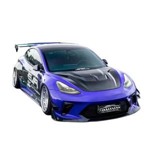 <span class=keywords><strong>Le</strong></span> matériau en fibre de carbone du capot de la voiture convient au kit de carrosserie en fibre de carbone du capot de style <span class=keywords><strong>robot</strong></span> <span class=keywords><strong>Tesla</strong></span> Model 3 - Product Image 1