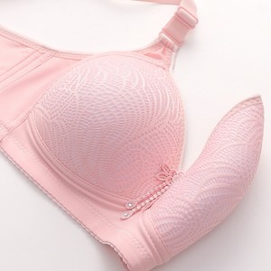 Nuovo Stile <span class=keywords><strong>Reggiseno</strong></span> Sexy in Pizzo <span class=keywords><strong>Senza</strong></span> <span class=keywords><strong>Ferretto</strong></span> Taglie Forti da Donna, <span class=keywords><strong>Reggiseno</strong></span> <span class=keywords><strong>Senza</strong></span> <span class=keywords><strong>Ferretto</strong></span> con 4 File e 3 Chiusure, Coppe Imbottite in Spugna, Lingerie per Mamme, Ingrosso - Product Image 2