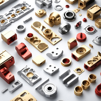 Pièces de cadre de précision en acier et en aluminium usinées par CNC, sur mesure, usinage rapide CNC, service personnalisé