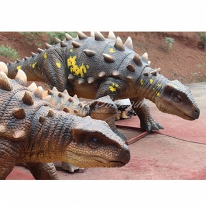 Groupe d'Ankylosaures Animatroniques Personnalisable de 5 M pour <span class=keywords><strong>Parc</strong></span> à Thème Dinosaure - Product Image 6