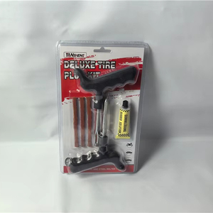 طقم إصلاح إطارات السيارات بدون أنابيب، أفضل أدوات الطوارئ لإصلاح الثقوب بسرعة - Product Image 1