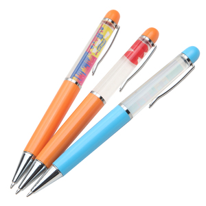 Stylo flottant à huile liquide en acrylique ABS de haute qualité pour la promotion de marque et les cadeaux d'entreprise - Product Image 6