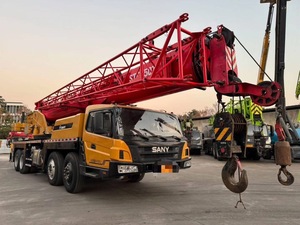 Grue à flèche télescopique d'occasion de 55 tonnes STC550C5-8, équipement de levage mobile avec moteur de boîte de vitesses et pompe - Product Image 2