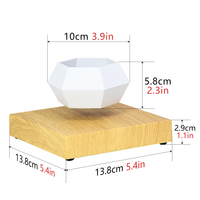 Venta caliente levitación magnética Base de madera maceta levitante bonsái flotante maceta hogar Oficina decoración planta en maceta