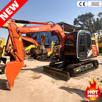 Excavator Bekas Hitachi Zx70 Asli Jepang 7 Ton Jam Operasi Rendah Diesel Crawler Hydraulic Backhoe Kondisi Bagus Dijual