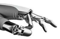 Bras robotiques flexibles et agiles, performance indépendante améliorée, 6 degrés de liberté, main robotique bionique programmable à cinq doigts