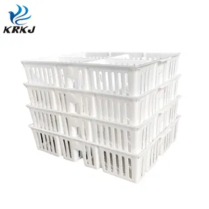 Cettia KD651 plastic live chicken transport moving crates for transporting broilers