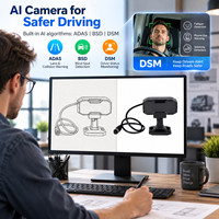 Caméra de surveillance pour conducteur OEM/ODM d'usine avec vision nocturne 940nm, objectif 4mm AHD pour cabine de camion et bus