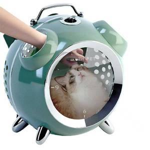 360 °   Mochila Transpirable de Grado Aeronáutico con Vista Panorámica para Mascotas, para Uso en Ambos Hombros, Transportín para Mascotas para Viajes Espaciales - Product Image 1