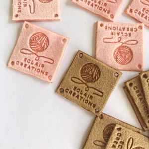 Nhãn May Tùy Chỉnh Thiết Kế Mới Nhãn Treo Quần Áo Bằng Da Nhãn Tùy Chỉnh Nhung Sang Trọng - Product Image 1