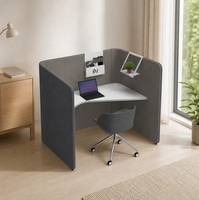 Cabine insonorisée mobile pour bureau, espace de travail intérieur, pod de réunion, cabine téléphonique, cabine d'étude à vendre