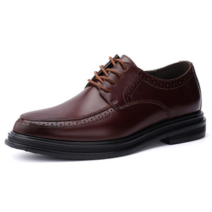 Zapatos de Vestir de Cuero Estilo Británico para Hombre, Talla Grande 2026, de Piel Vacuna con Cordones - Product Image 2