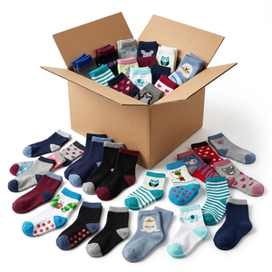 Liquidación de Calcetines al por Mayor, Lote Surtido Aleatorio, Excedente de Stock, Calcetines para Niños, Unisex, Antideslizantes - Product Image 1
