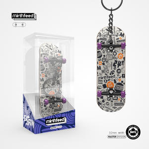 Monopatín profesional de dedo de arce de cinco capas para juguetes de descompresión para rodamientos de madera de fabricantes de <span class=keywords><strong>Amazon</strong></span> - Product Image 6