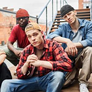 कस्टम लोगो कपास 5 पैनल कढ़ाई फ्लैट बिल ब्रिम हिप हॉप कैप विंटेज स्नैप बैक समायोज्य बेसबॉल खेल स्नैपबैक हैट - Product Image 3