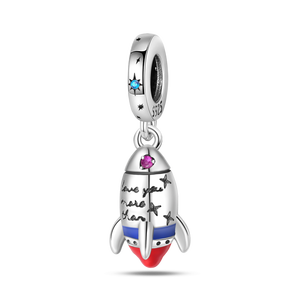 Astronauta de Alta Calidad, Moderno y Clásico, Lleva Tu <span class=keywords><strong>Equipaje</strong></span> y Viaja <span class=keywords><strong>en</strong></span> Avión. Colgantes y Pulseras DIY - Product Image 2