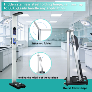Báscula de Bolsillo al por Mayor de Fábrica con Pantalla Táctil LED de 7 Pulgadas, Composición Corporal, IMC, Personalización OEM/ODM, Certificación CE, 0.1g, <span class=keywords><strong>1</strong></span> Año de Garantía - Product Image 2