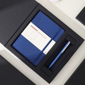 Set de Regalo Empresarial Personalizado Promocional con Cuaderno de Tapa Dura A5/A6, Bolígrafo Metálico con Logotipo Impreso para Clientes VIP - Product Image 1