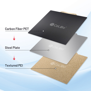 Colido แผ่นเหล็กสปริงแม่เหล็กสองด้านขนาด350x350มม. สำหรับ <span class=keywords><strong>voron</strong></span> <span class=keywords><strong>2.4</strong></span> K2 plus เครื่องพิมพ์3D - Product Image 4